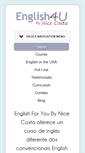 Mobile Screenshot of englishbynicecosta.com.br
